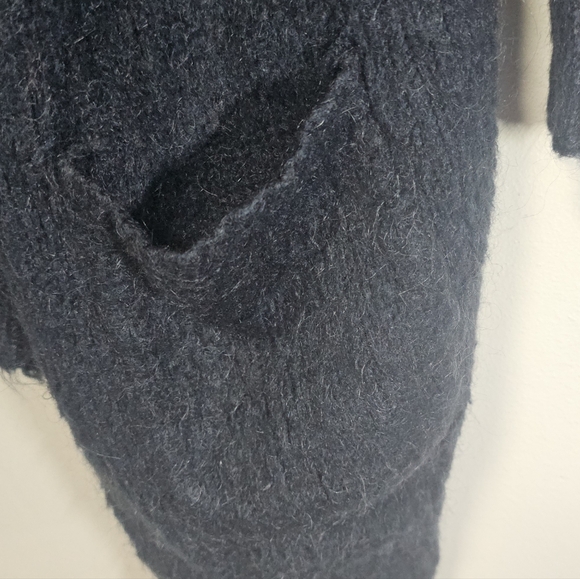 Atmosphere Oversized Navy Blue Cardigan - Picture 4 of 4